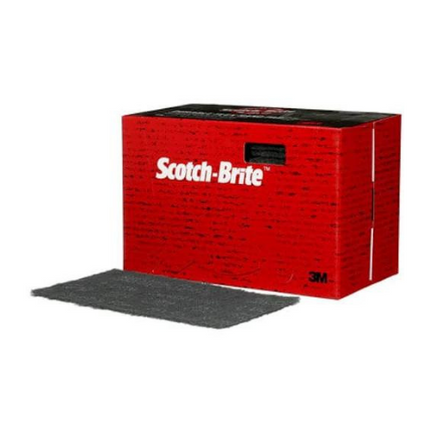 3M 64660 - Scotch-Brite Ultra Fine Gray Durable Flex Hand Sanding Pads (25 Pcs)