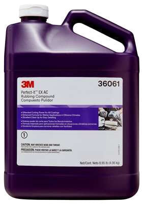 3M 36061 Perfect-It EX AC Rubbing Compound gallon bottle