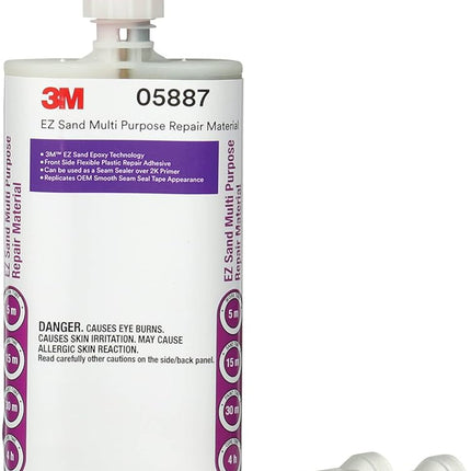 3M 05887 - EZ Sand Multi-Purpose Flexible Repair Kit, 200 mL Cartridge, Paste, White/Gray