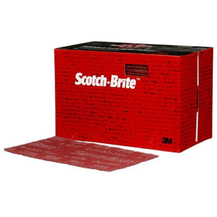 3M 64659 - Scotch-Brite Very Fine Maroon Durable Flex Hand Sanding Pads (25 Pcs)