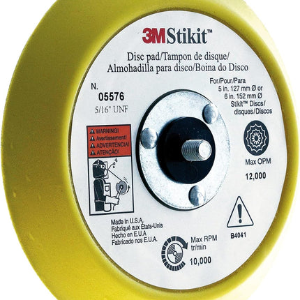 3M 05576 - 6" PSA Disc Pad
