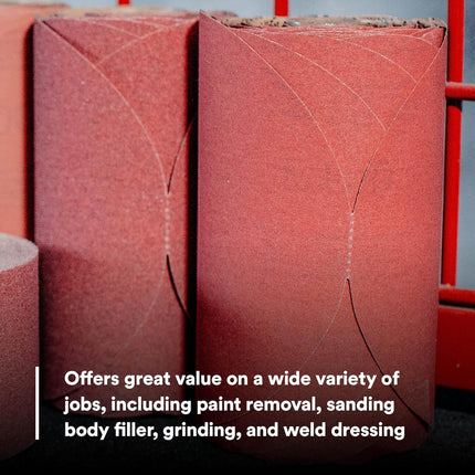 3M 01111 - 220 Grit Stikit Red Abrasive Disc Roll (100 Pcs)