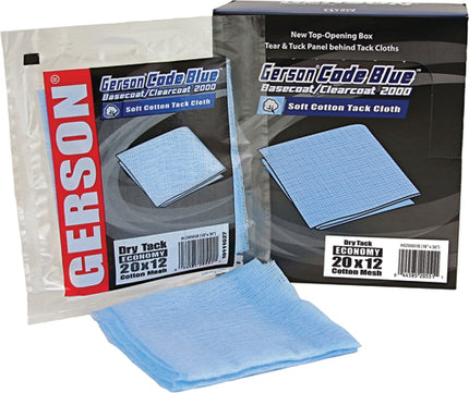 GERSON 020001B - Mesh Tack Cloths 20in x 12in (12 Pcs)