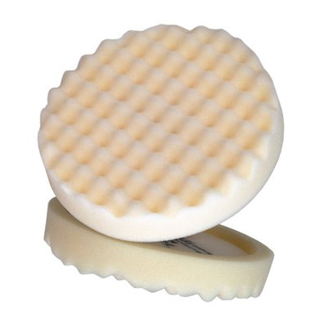 3M 05737 - Perfect-It White Foam Polishing Pad, Flat Back (8in)